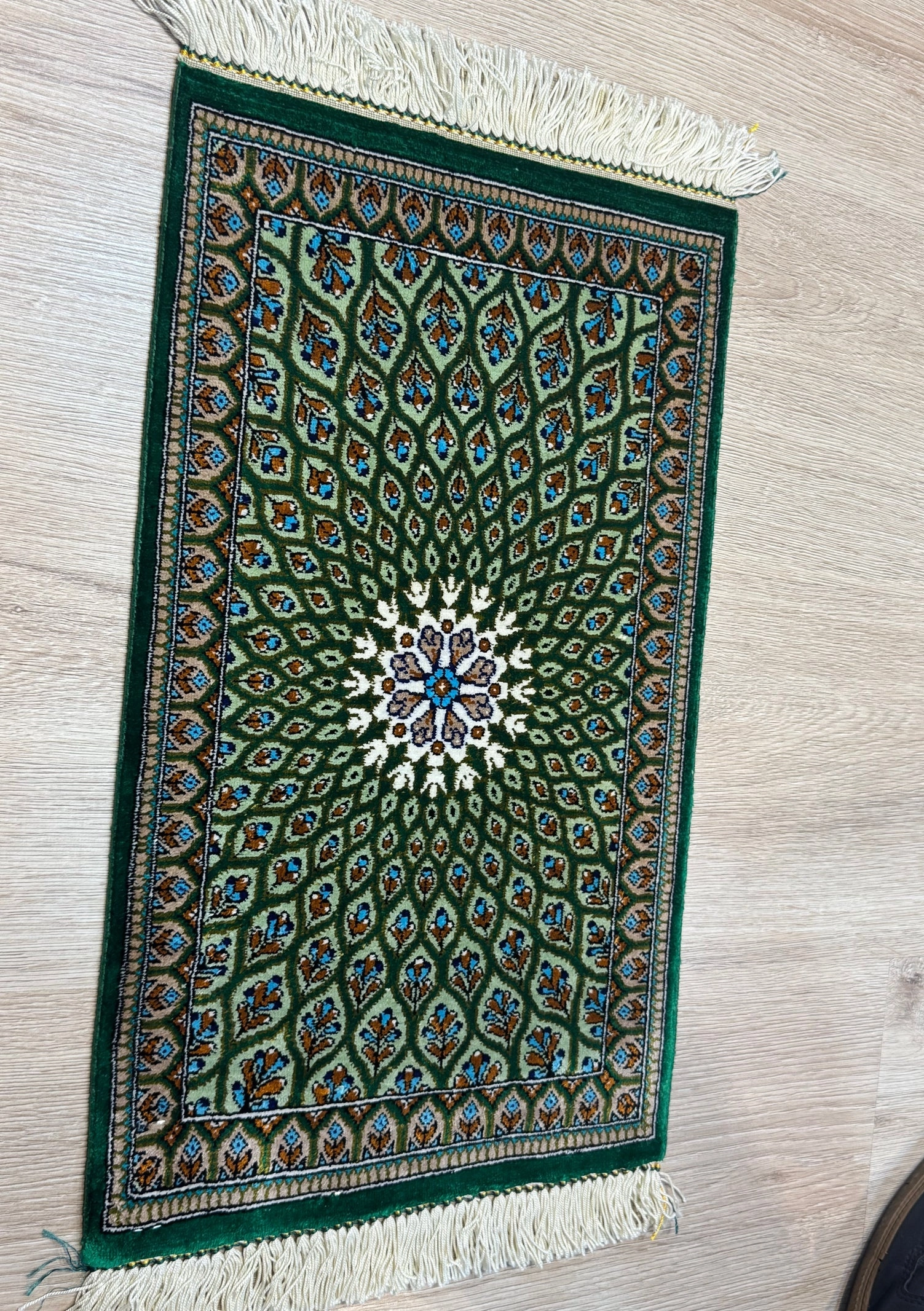 Silk Rug. Celestial Dome.