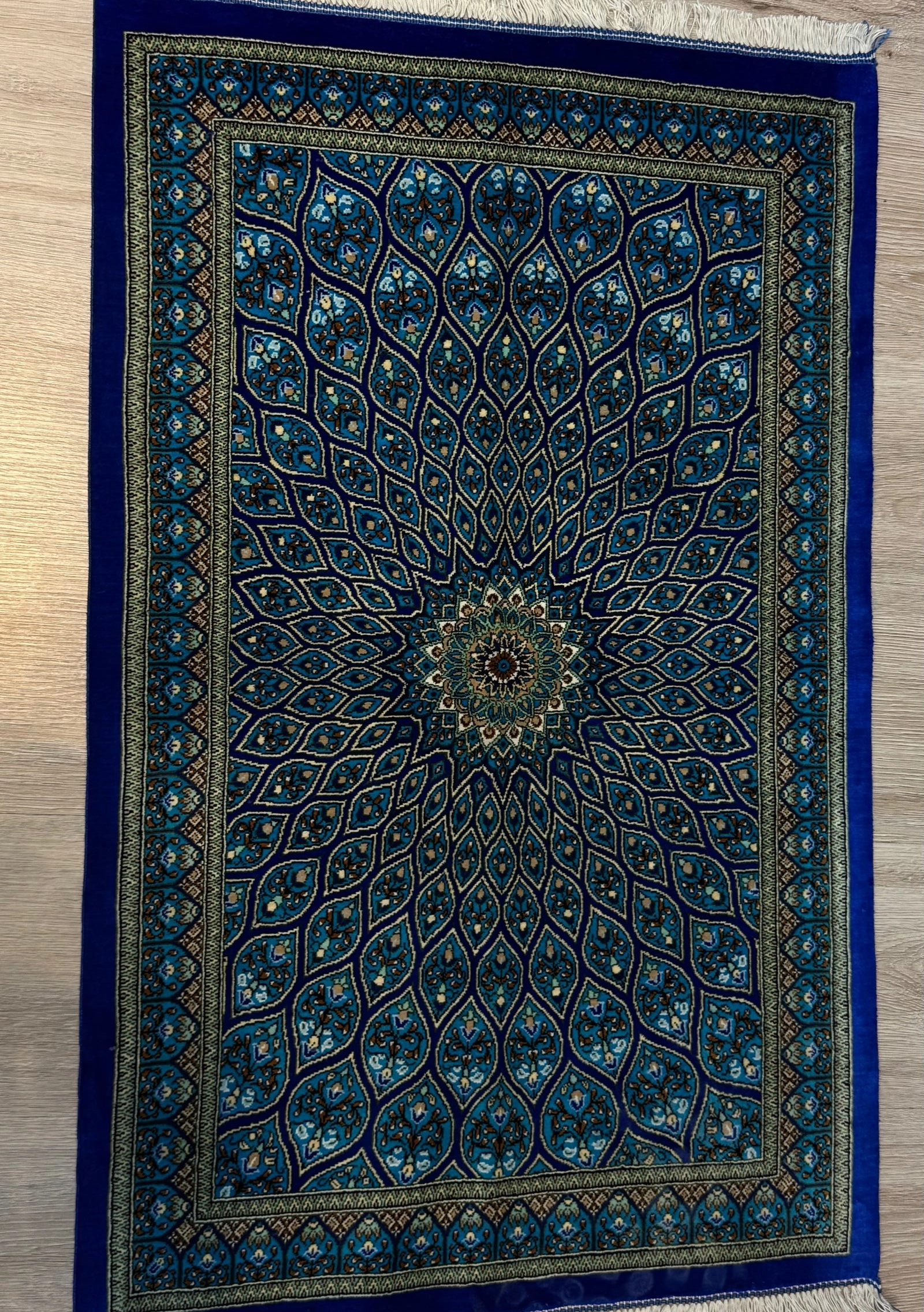 Silk Rug. Celestial Dome.