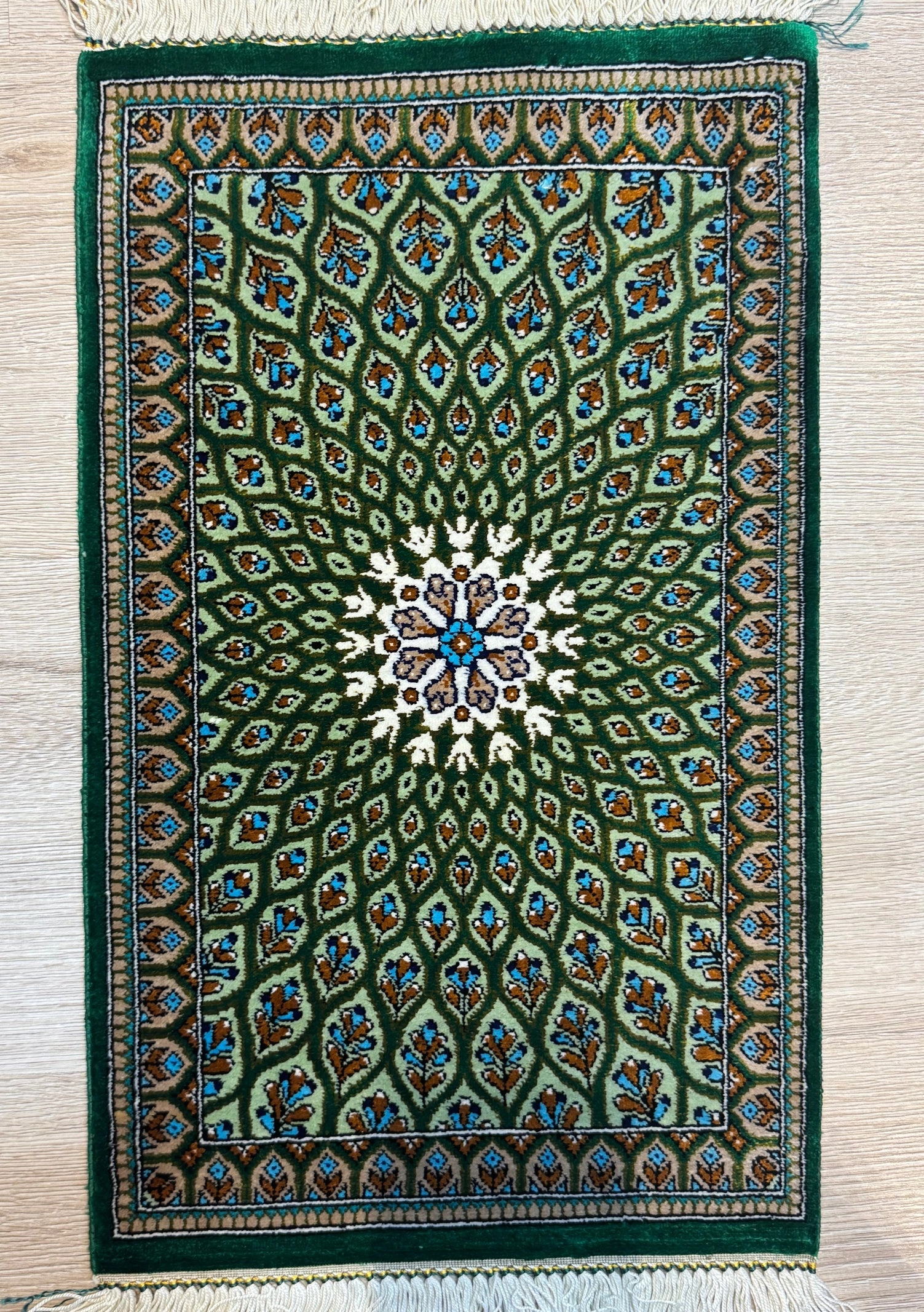 Silk Rug. Celestial Dome.