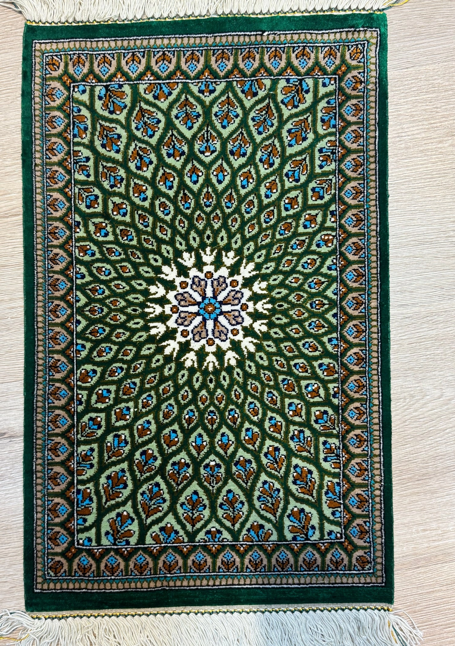 Silk Rug. Celestial Dome.