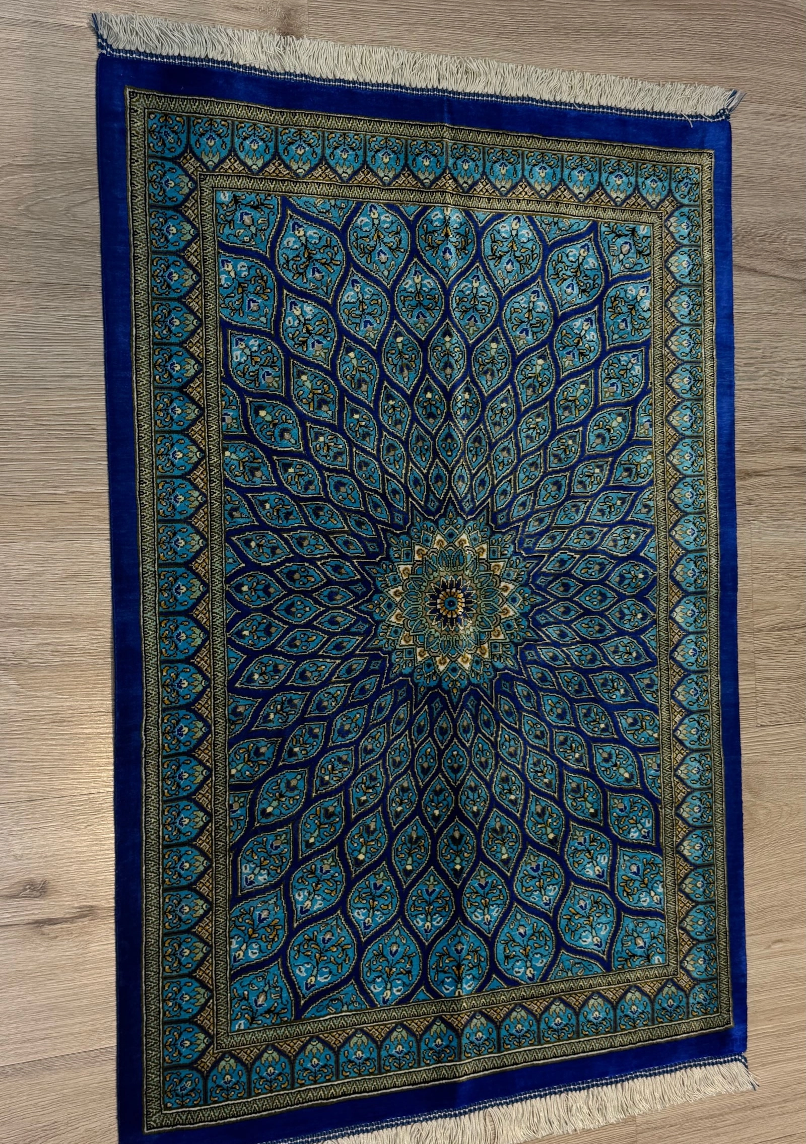 Silk Rug. Celestial Dome.
