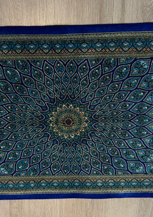 Silk Rug. Celestial Dome.
