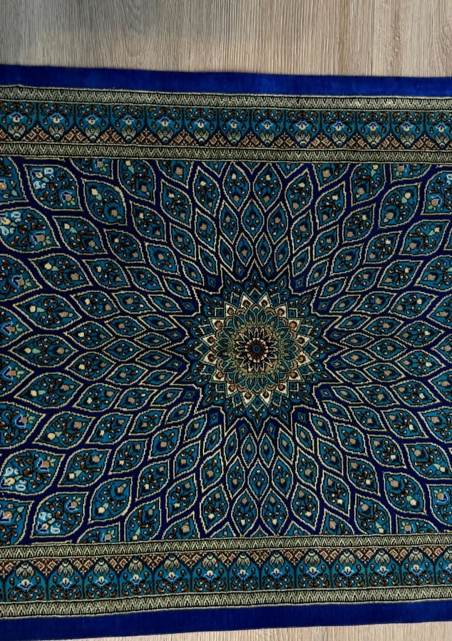 Silk Rug. Celestial Dome.
