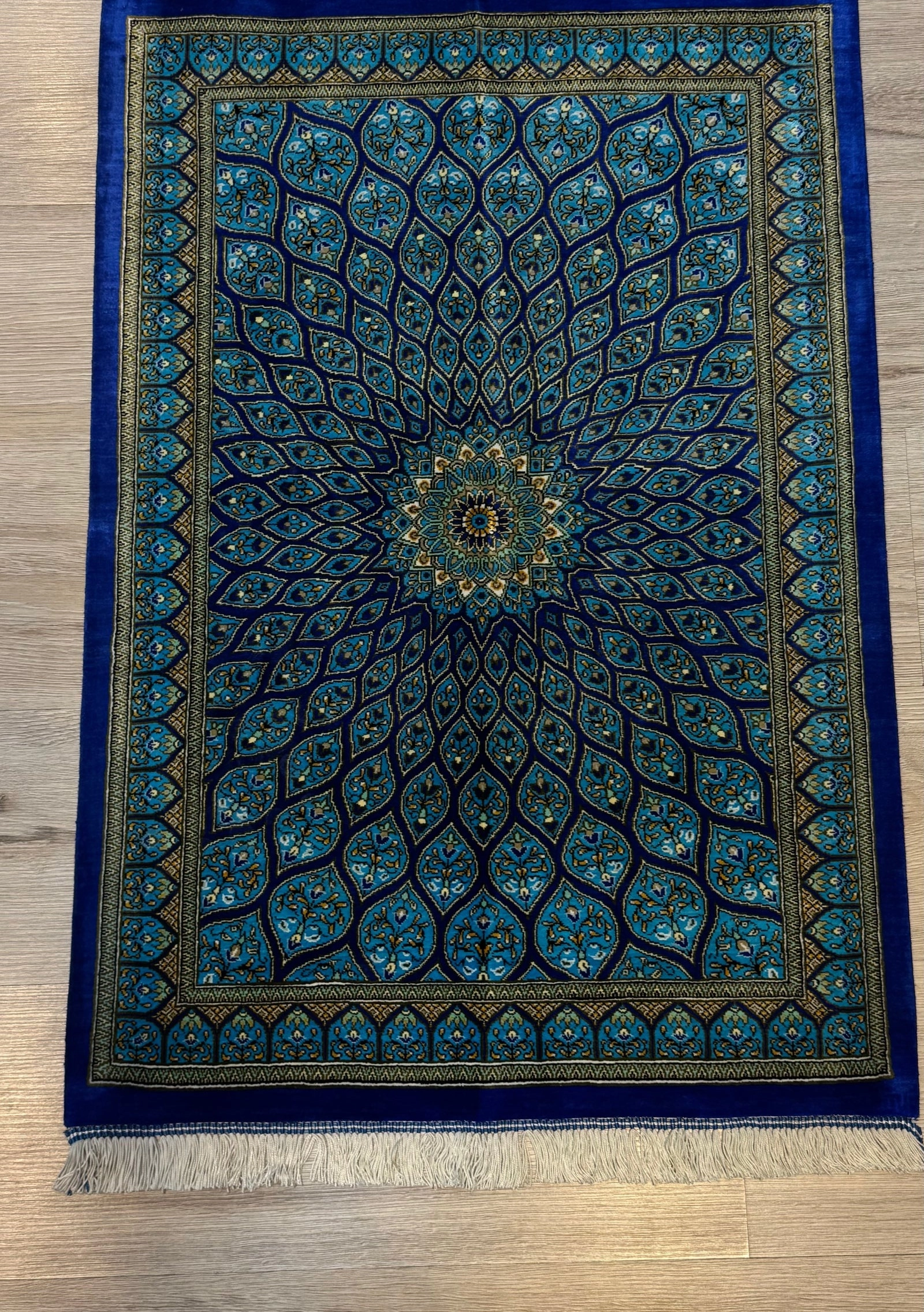 Silk Rug. Celestial Dome.