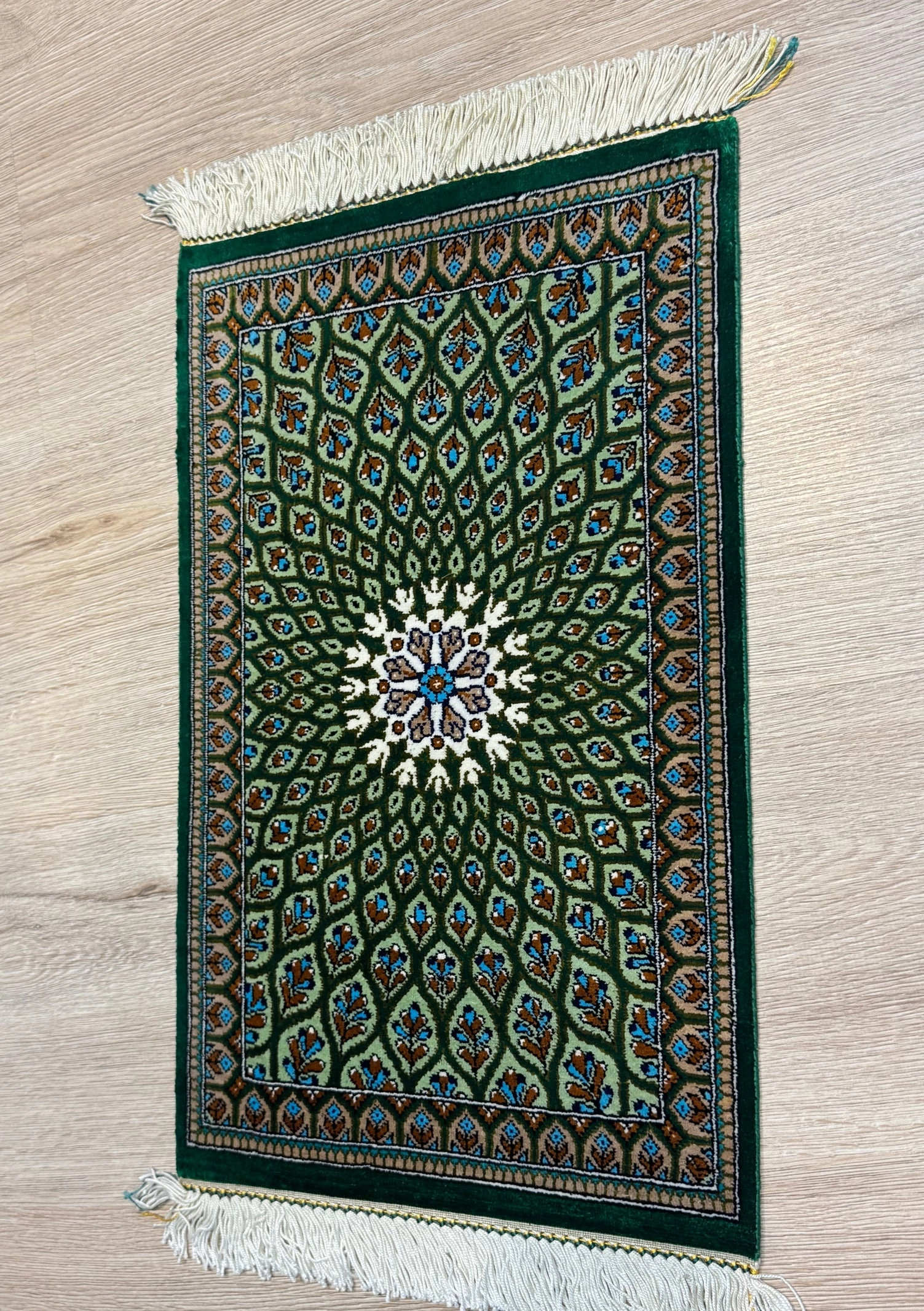 Silk Rug. Celestial Dome.